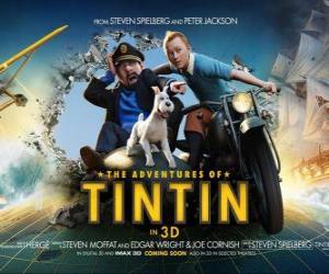 yapboz Tintinova dobrodružství